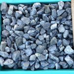 Натуральная галька зелёный змеевик 20-40мм для строительства и использовании в формировании ландшафтного дизайна