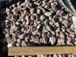 Галька галтованная розовая мрамор фракция 10-20 мм